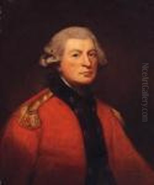 Portrait Of An Officer, Quarter-length, In Uniform - view 1