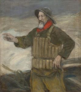 Le Vieux Saveteur by Jean-Francois Raffaelli