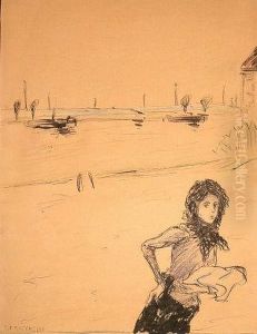 Lady By A Harbour