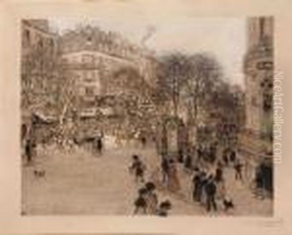 Le Boulevard Des Italiens - view 1