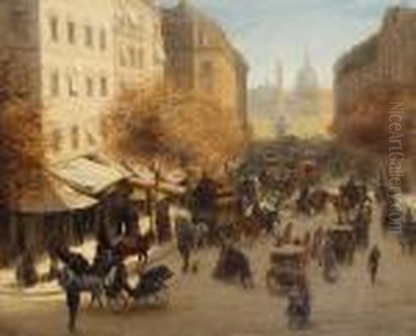 Parisian Street Scene - view 1
