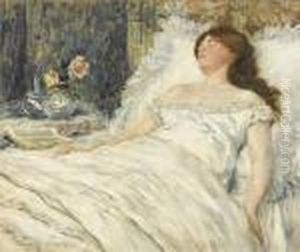 La Belle Endormie by Jean-Francois Raffaelli