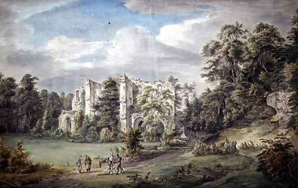 Roche Abbey, Yorkshire - view 1