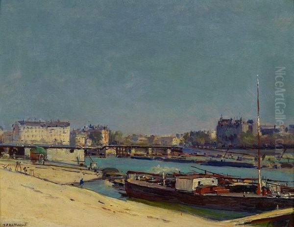 Vue Sur La Rive Droite De La Seine - view 1