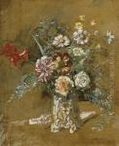 Bouquet De Fleurs by Jean-Francois Raffaelli