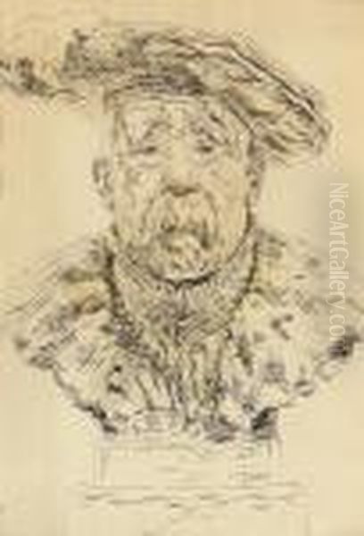 Emile Loubet, A Caricature - view 1