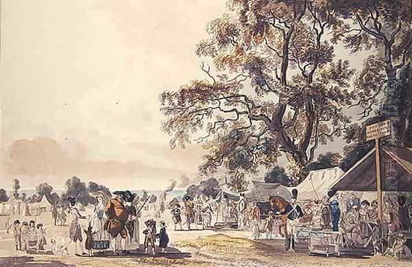 The Encampment in Hyde Park, 1780 - view 1