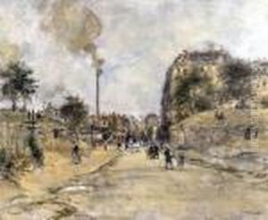 Parizskaperiferie by Jean-Francois Raffaelli