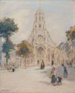 Eglise Et Place Animee