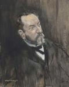 Portrait De M. Louis Amiable by Jean-Francois Raffaelli