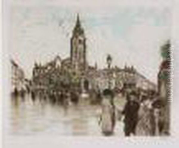 Place Saint-germain-des-pres. 1910. - view 1