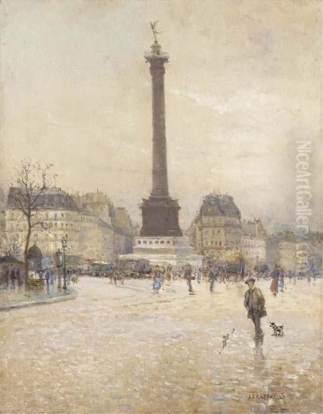 La Place De La Bastille, Paris - view 1