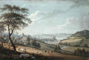 South West View of Conway Castle, 1802