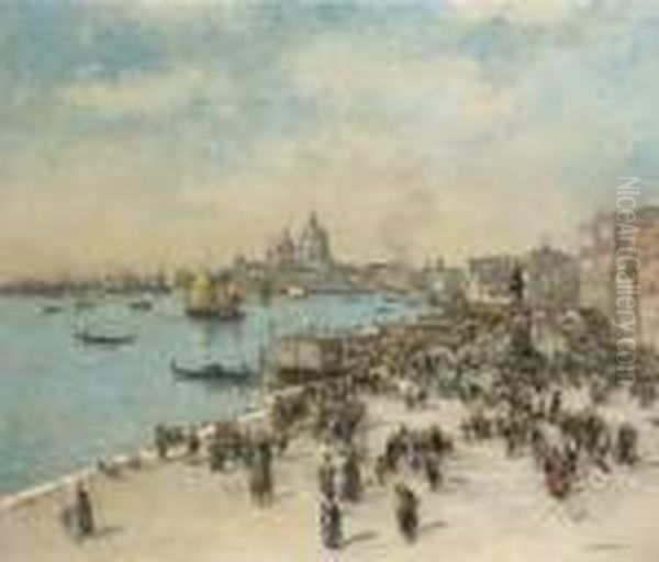 La Riva Degli Schiavoni, Venice - view 1