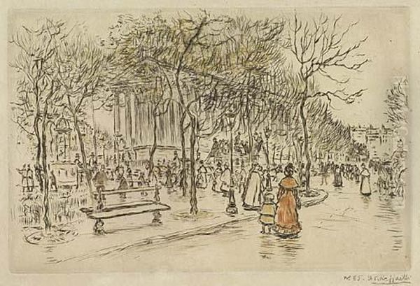 La Place De La Madeleine - view 1