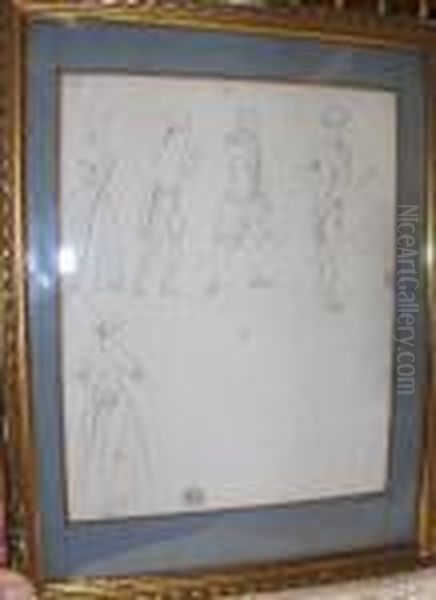 Designs For 18th Century Costumes - view 1