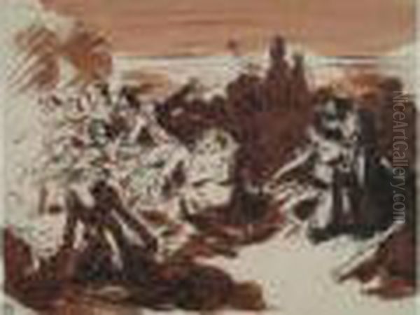 Scene De Campagne Napoleonienne - view 1