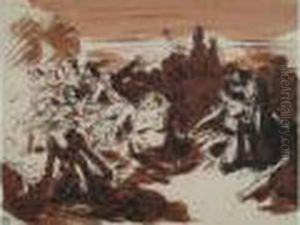 Scene De Campagne Napoleonienne