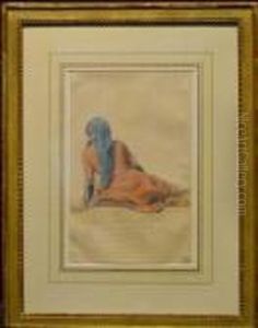 Gypsy Woman by Auguste Raffet