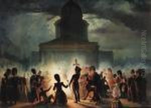Regimental Gathering Before The Pantheon