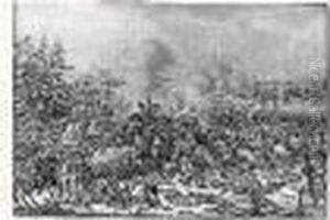 La Bataille D'austerlitz by Auguste Raffet