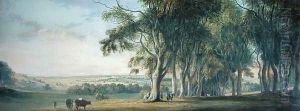 View of Windsor, from Snow Hill in the Great Park, 1800 by Paul Sandby