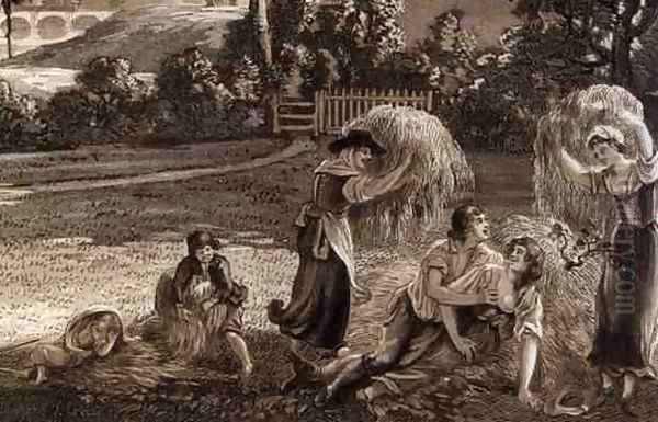 Part of the Town and Castle of Ludlow in Shropshire, engraved by the artist, published by P.Sandby, 1779 - view 1