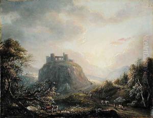 Landscape with a Castle, 1808 by Paul Sandby
