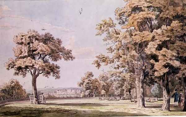 Windsor Castle: from the Great Park - view 1