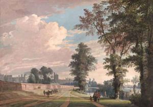 The North Front of Windsor Castle from Datchet Lane