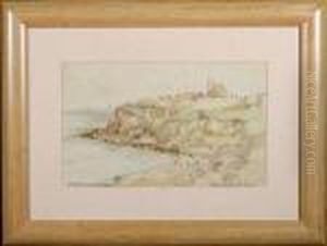 Cliffs Of Old Tynemouth by Victor Noble Rainbird