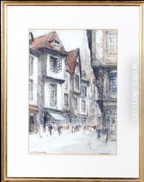 In Old Rouen - view 1