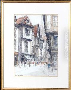 In Old Rouen by Victor Noble Rainbird