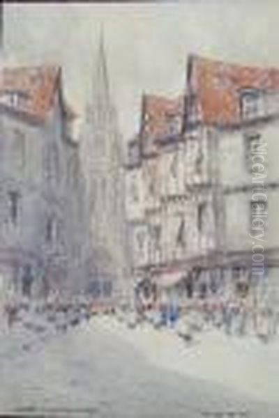 In Old Rouen - view 1
