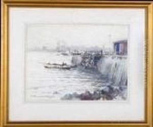 A Coble In North Shields Harbour