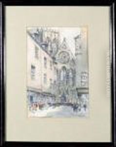 "york" - A View Towards The Minster by Victor Noble Rainbird