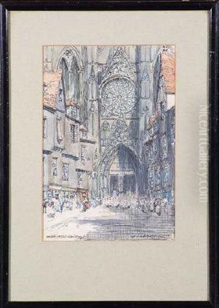 Rue De L'horlodge, Rouen - view 1