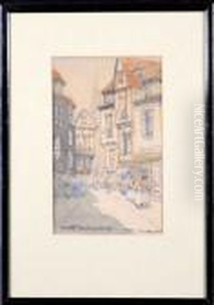 A Byway, Rouen - view 1