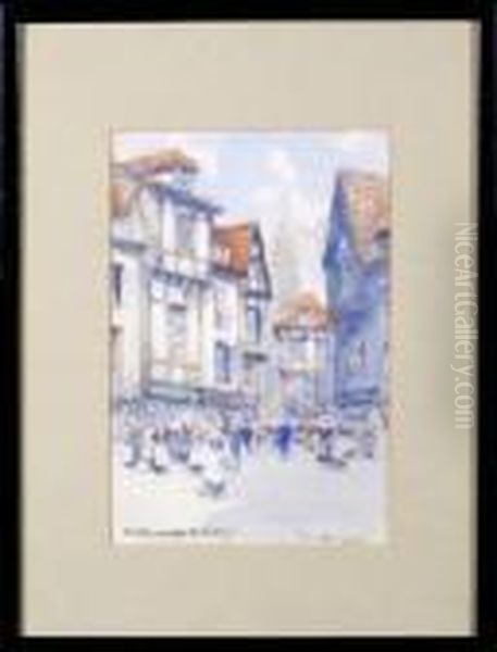 In Old Caen - view 1