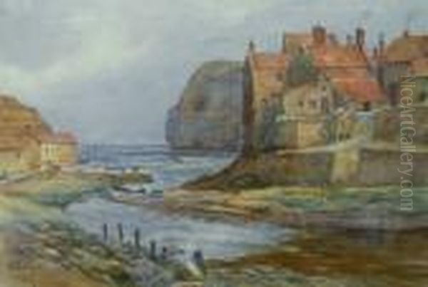 Staithes Watercolour - view 1