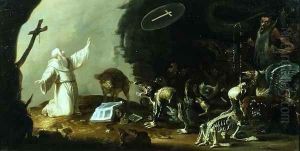 The Temptation of St Anthony by Cornelis Saftleven