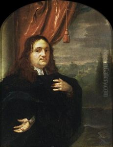 Portrait of Matthijs Pompe van Slingelandt by Godfried Schalcken