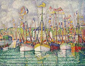 Blessing of the Tuna Fleet at Groix 1923