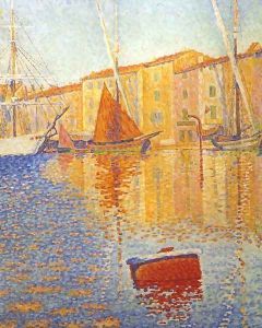 The Red Buoy, Saint Tropez, 1895