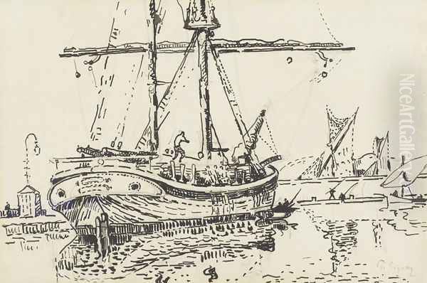 Docked Ship - view 1