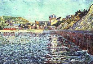 Port-en-Bessin, Calvados, c.1884