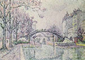 The Canal Saint-Martin, 1933