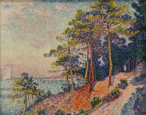 Above Saint-Tropez, the Customs House Pathway