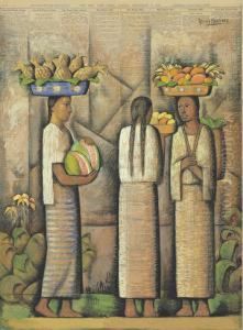 Vendedoras De Frutas by Alfredo Ramos Martinez