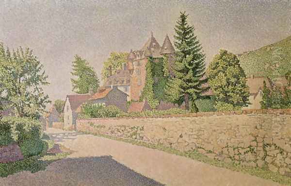 Chateau de Comblat, c.1887 - view 1